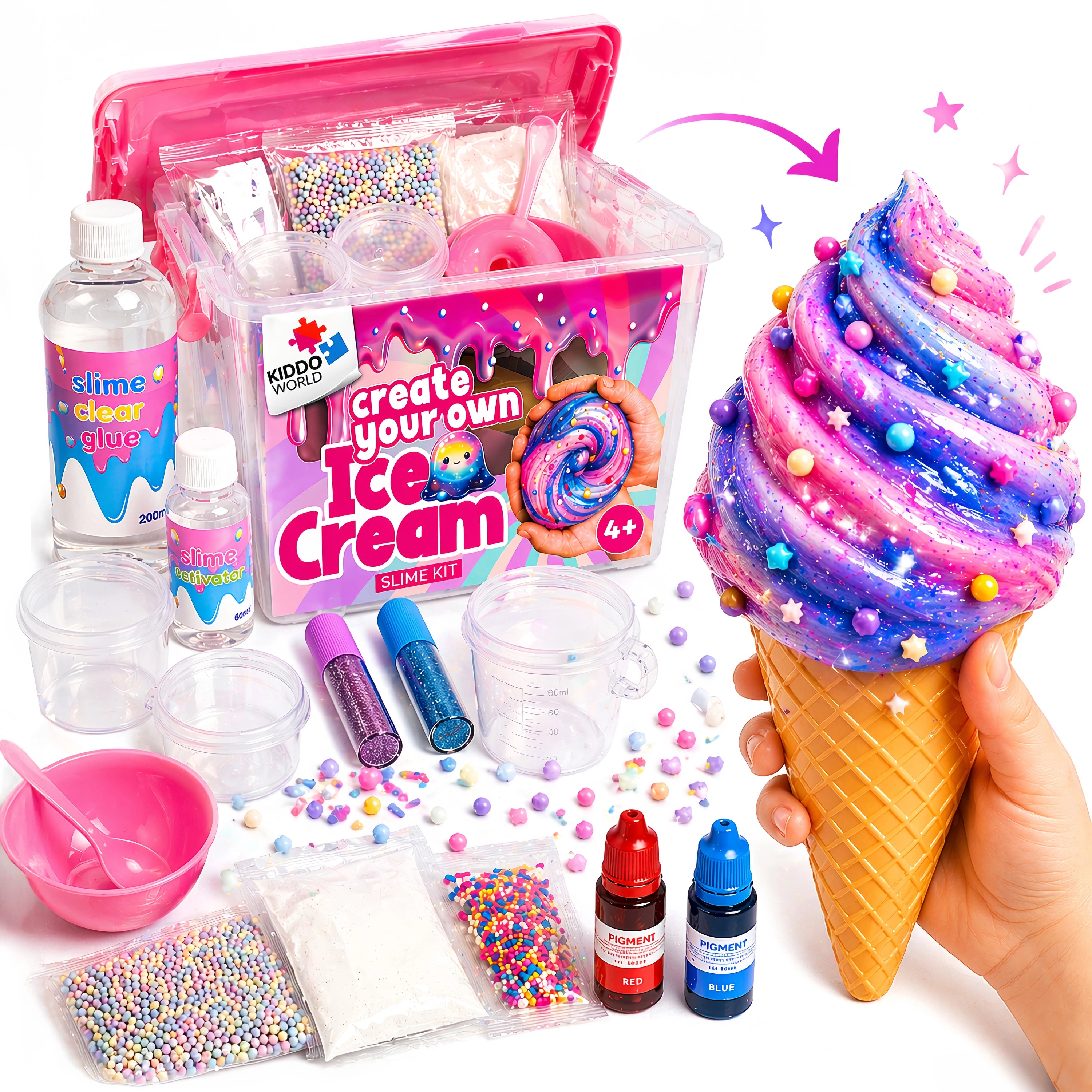 Set za izdelavo sladolednega slime-a