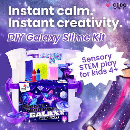 DIY Slime Squishies – Galaksija (4+ let)