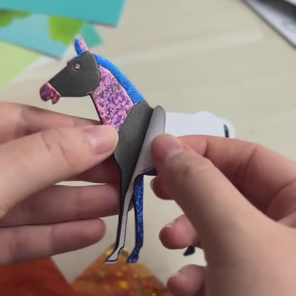 Foil Fun: Svet živali | Ustvarjalni komplet brez nereda | za otroke 4+