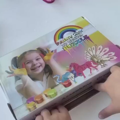 3D Slikovni Sestavljanki Montessori